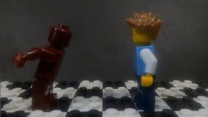 Into the pit lego fnaf stop motion/ В яму Лего ФНаФ анимация
