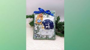 Делаю упаковку для подвески на елку.