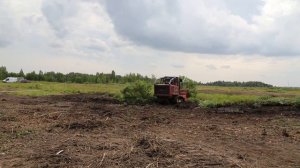 Мульчер AHWI RT400 в работе (1)