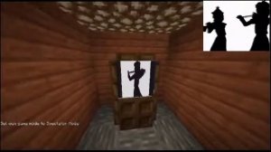 bad apple but its in Minecraft on a map