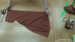 кроим и шьём шальвары классические, моделирование, раскрой и пошив - автор уроков Тимофеева Тамара