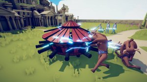 TABC сражение против менатаврав и зевсов