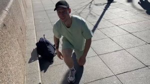 Паркур влог: УПАЛ?! Паркур челлендж НАД ВОДОЙ в центре города.