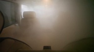 Услуга "Сухой Туман" в автомоечных комплексах Аквасити Москва на живом примере.