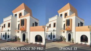 Motorola Edge 50 Pro VS iPhone 15 Camera Test Comparison
