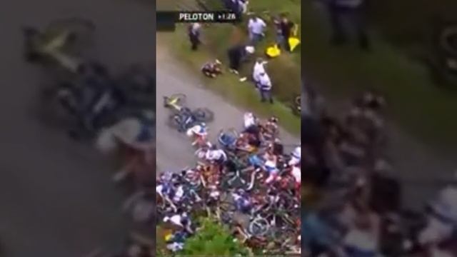 2021 Tour De France Crash!