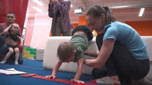 ЧЕМПИОНАТ BABY CUP в Европейском Гимнастическом Центре для детей от 1 до 3 лет