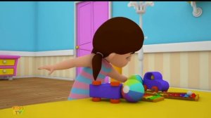 Колеса у автобуса - песенки для детей - the wheels on the bus - nursery rhymes