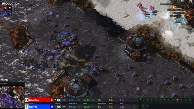 StarCraft 2: Serral CHEESES MaxPax?! (Best-of-5) смотреть онлайн