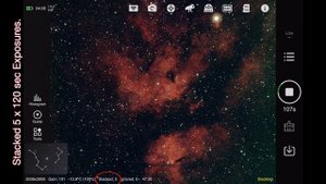 ZWO ASIAIR PLUS LIVE STACKING - SADR Region (Cygnus) with GT71, ASI533MC Pro & Optolong LeXtreme.