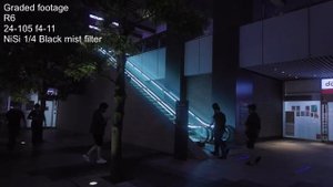 Canon R6 C-log vs C-log3