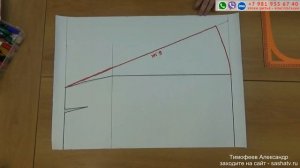 ЮБКА С РЕЛЬЕФНЫМИ ШВАМИ И ВТАЧНЫМИ КЛИНЬЯМИ ГОДЕ ПО БОКАМ - уроки кройки и шитья для начинающих