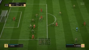 FIFA 18 разгром компьютера на уровне сложности легенда