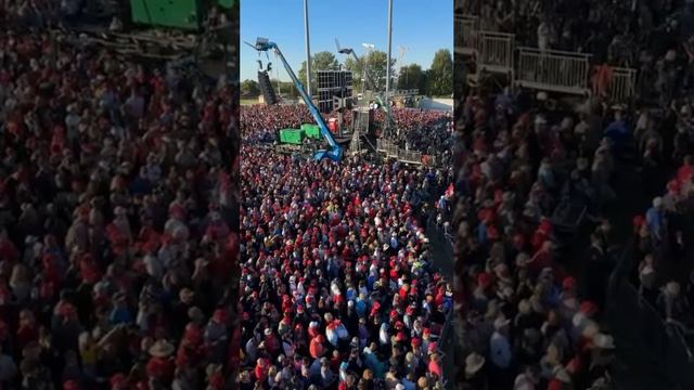 На митинге Трампа в Батлере насчитали 100 тыс. человек