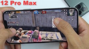 iPhone 12 Pro Max vs iPhone 11 Pro max PUBG TEST - iOS 15.0.2 PUBG MOBILE TEST