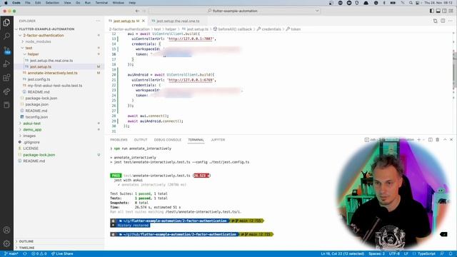 Automate GitHub 2-Factor Authentication with askui on Android Tablet