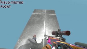 AWP Chrome Cannon ALL Wear | CS2 Skin Showcase