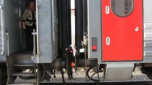 Стыковка вагонов поезда