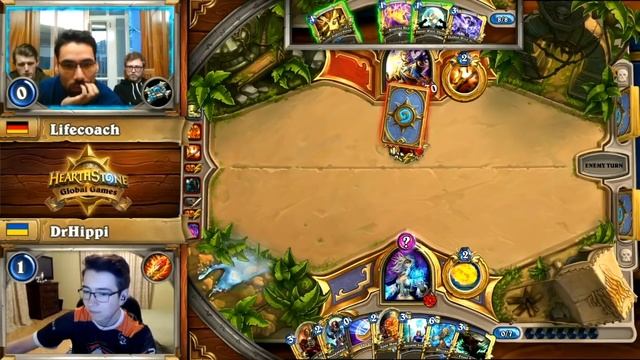 LifeCoach против DrHippi// LifeCoach VS DrHippi/ Hearthstone Global Games