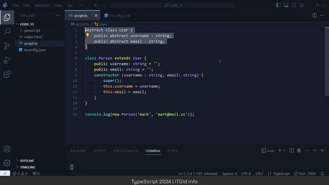 Абстрактные классы в TypeScript: полное руководство смотреть онлайн