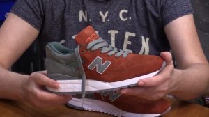 Обзор кроссовок New Balance 998 Boston из очень интересного пака Concepts x New Balance City Rivalr