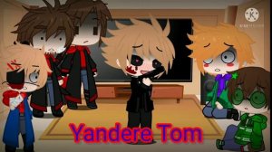 Eddsworld react to Tom AU's[Bad Apple][Part 2]