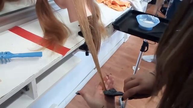 Балаяж. Техника СВОБОДНОЙ РУКИ. BALAYAGE MANO LIBERO #balayage #балаяж #balayagehair смотреть онлайн