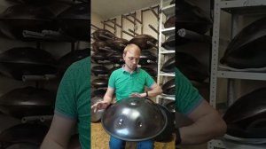 Рэ Хиджаз (minor) ст20 Overtone Handpan