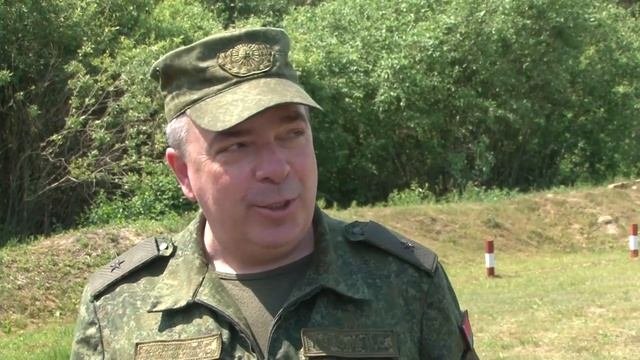 Финал учебных сборов военнообязанных запаса территориальных войск