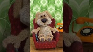 Talking Ben Eats Beans in the can and drink apple juice 5 times in a row