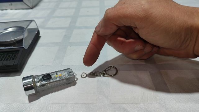 Фонарик  наключный QB-316 с AliExpress.