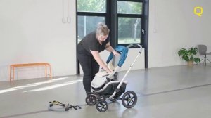 How to install winter liner | Quinny VNC – Newborn stroller