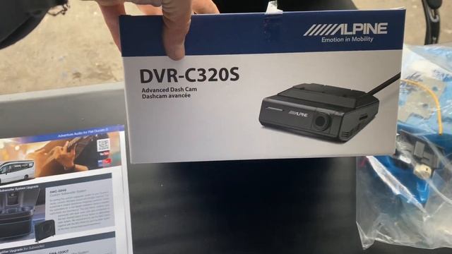 Alpine DVR-C320S camera & Halo 9, 11 install to G55 kompressor AMG G class G-klasse смотреть онлайн