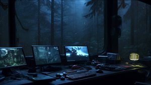 Одиночество в Тёмном Лесу – Глубокий Эмбиент для Сна и Фокуса 4K