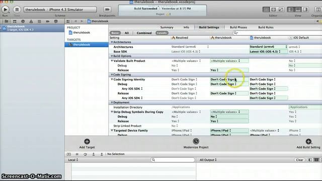 Submitting an App to the App store