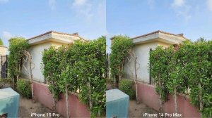 iPhone 15 Pro VS iPhone 14 Pro Max Camera Test