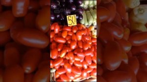 Крым , Симферополь , "Привоз", розничные цены ,фрукты и овощи. 22.08.2023.