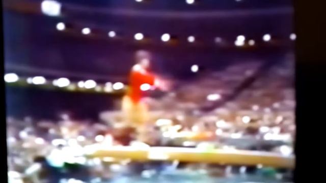 Nadia Comaneci 🥇 Emilia Eberle🥈 Donna Turnbow 🥉 Romania 🥇 USA- ROM gymnastics meeting 1977 смотреть онлайн