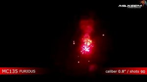 Фейерверк 90 выстрелов FURIOUS МС135 MAXSEM