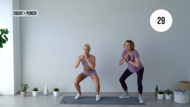 20 MIN ALL STANDING HIIT - With LOW IMPACT Options, No Equipment, for Advanced & Beginner