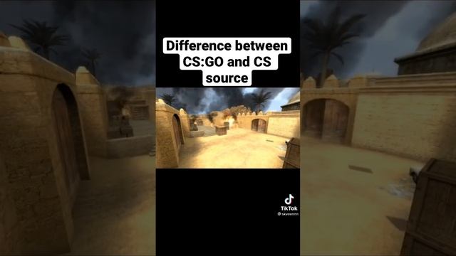 Difference between CS:GO and CS:Source #csgo #source #source2 #css