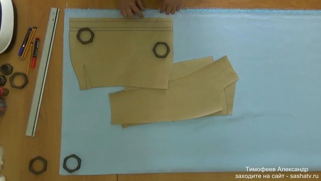 КРОИМ|ШЬЁМ БЛУЗКУ С КОКЕТКОЙ ПЕРЕХОДЯЩЕЙ В ЦЕЛЬНОКРОЕНЫЕ РУКАВА|ТИМОФЕЕВ