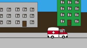 Мультик про скорую помощь. Мультик про машинки для детей. Развивающий мультфильм.