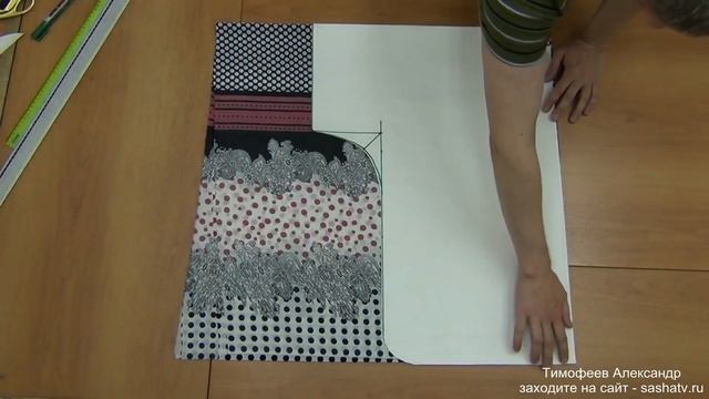 БЛУЗКА ИЗ ОДНОЙ ДЕТАЛИ ЛЕГКО И ПРОСТО - уроки кройки и шитья для начинающих - Тимофеев Александр