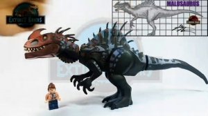 MALUSAURUS LEGO DINOSAUR CUSTOM MADE  #LEGO #JURASSICPARK #JURASSICWORLD INDOMINUS
