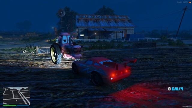 ТОКИО МЭТР И МОЛНИЯ МАКВИН КРАСНЫЙ ДРАКОН РАЗБУДИЛИ ОГРОМНОГО КОМБАЙНА ФРЭНКА  ГТА 5 МОДЫ МУРКА