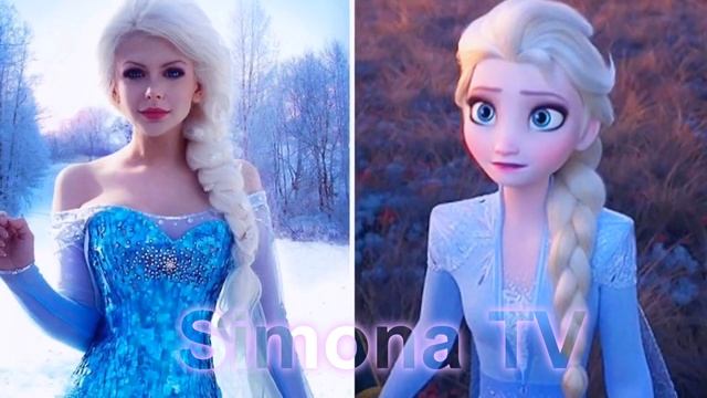 КОСПЛЕЙ ХОЛОДНОЕ СЕРДЦЕ В РЕАЛЬНОЙ ЖИЗНИ ❄️FROZEN COSPLAY