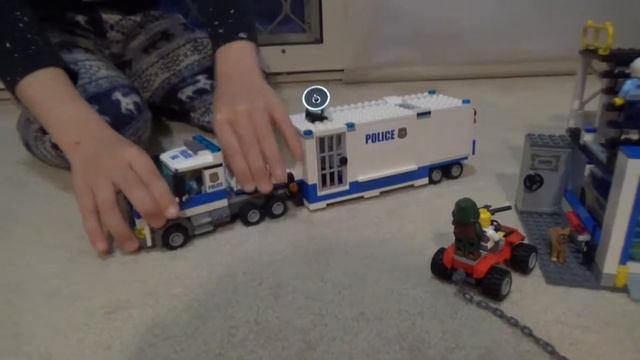 Lego City Police Mobile Command Center 60139 Time Lapse and play 레고시티 이동식 지휘본부 조립과정 놀이