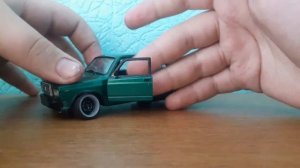 Тюнинг масштабной модельки ваз 2107 БОЕВАЯ КЛАСИКА