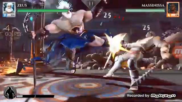 Gods of Rome - Zeus vs Massinissa - GamePlay Android смотреть онлайн